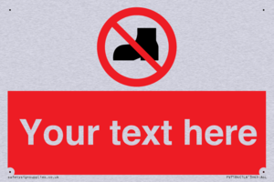 Custom No outdoor footwear